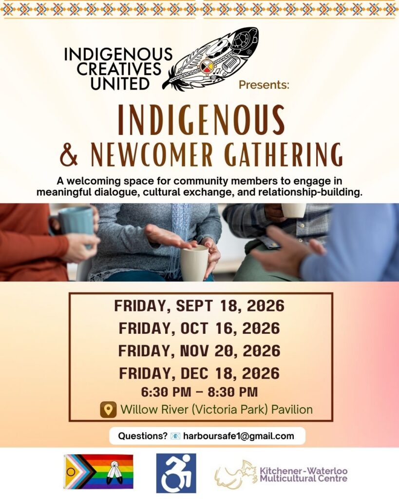 Indigenous & Newcomer Gatherings Oct-Dec 2026